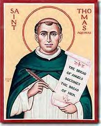 St. Thomas Aquinas, the Angelic Doctor -- click for the Summa online