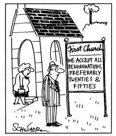 We Accept All Denominations