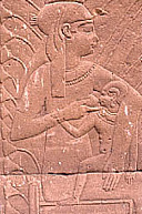 Isis nursing Horus
