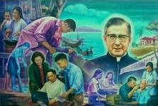 painting of St. Josemaria, founder of Opus Dei
