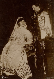 King Karl and Queen Zita, coronation photo 1916