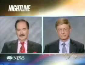 Nightline with Ted Koppel 8/10/2005 on Intelligent Design, Cal Thomas, George Will