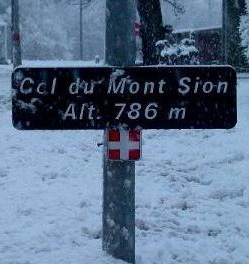 Mount Sion near Annemasse in France