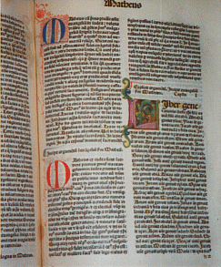 1480 Latin Vulgate Illuminated Bible