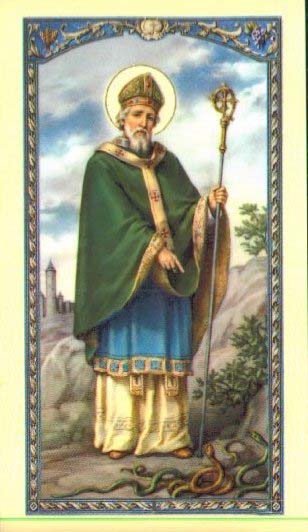 St. Patrick -- click for article from Catholic Encyclopedia